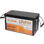Hot Sale 12v 200ah Deep Cycle Battery Pack Lifepo4 Battery for Rv Solar Marine System