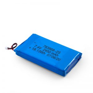 LiPO නැවත ආරෝපණය කළ හැකි බැටරි 783968 3.7V 4900mAH / 7.4V 2450mAH / 3.7V 2450mAH /