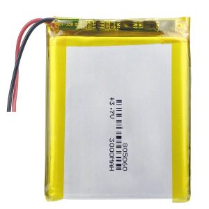 805060 3.7V 3000mAh නැවත ආරෝපණය කළ හැකි Lipo පොලිමර් බැටරිය