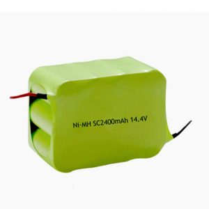 NiMH නැවත ආරෝපණය කළ හැකි බැටරි SC 2400mAH 14.4V
